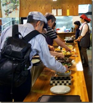 2017年多古町地場野菜の昼食バイキング自治体学校