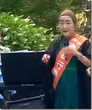 通し行進大村さん