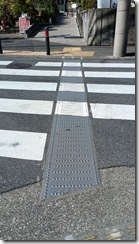 紀伊国屋方面の歩道エスコートゾーン1